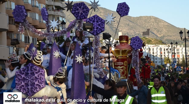 Cabalgata de Reyes Magos en Fuengirola 2017