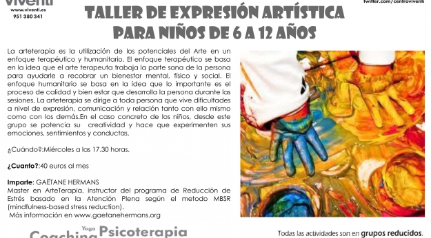 Taller de expresin artstica para nios