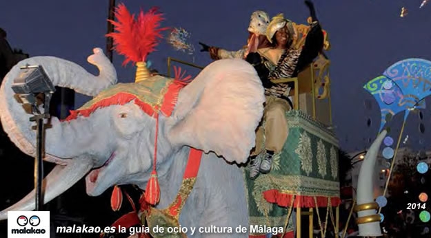 Cabalgata de Reyes Magos en Marbella 2017